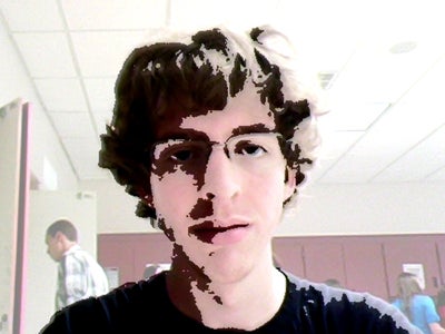 Corrugated Self-Portrait