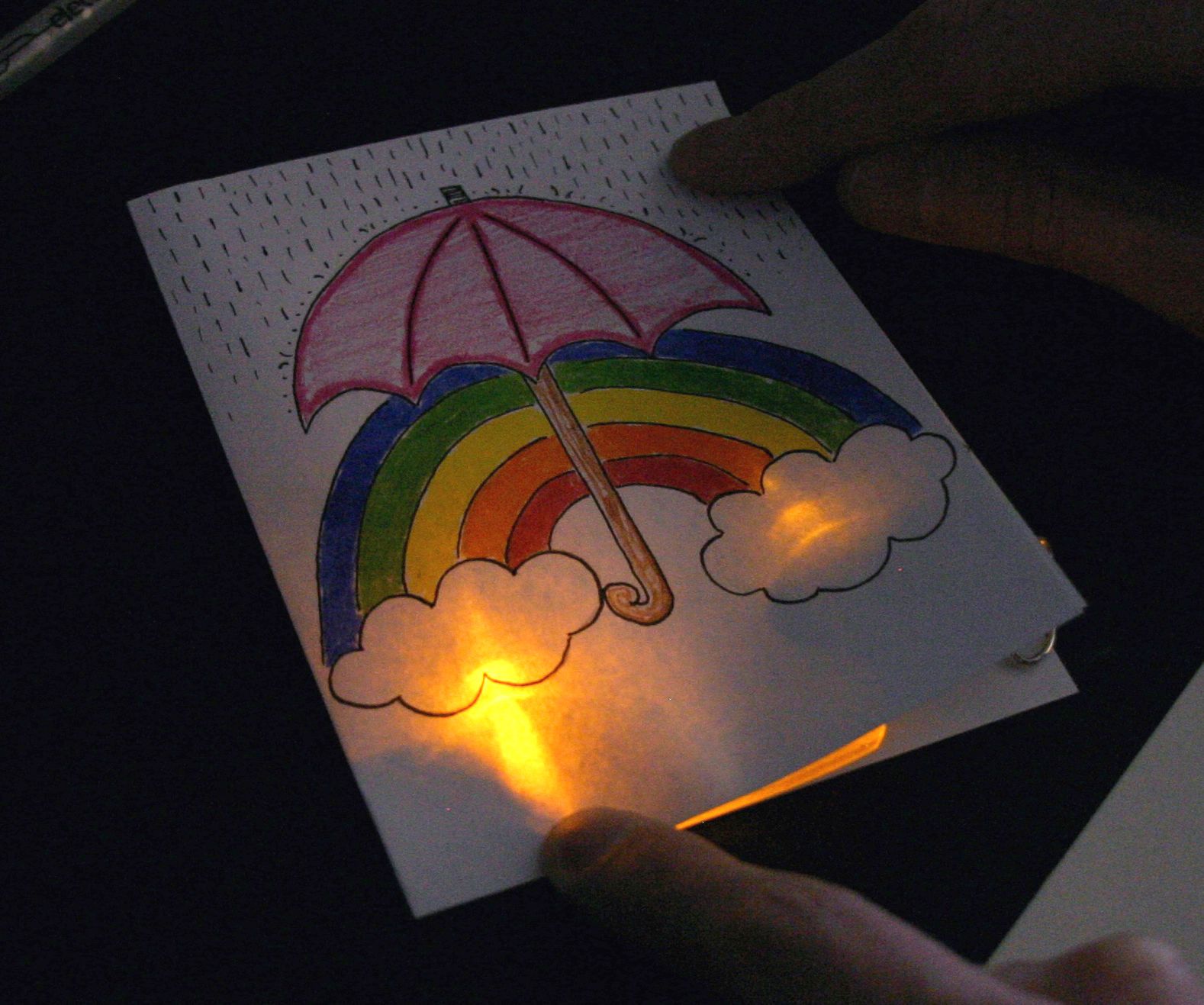 Circuit Scribe Holiday Card - Draw your own electronic cards!