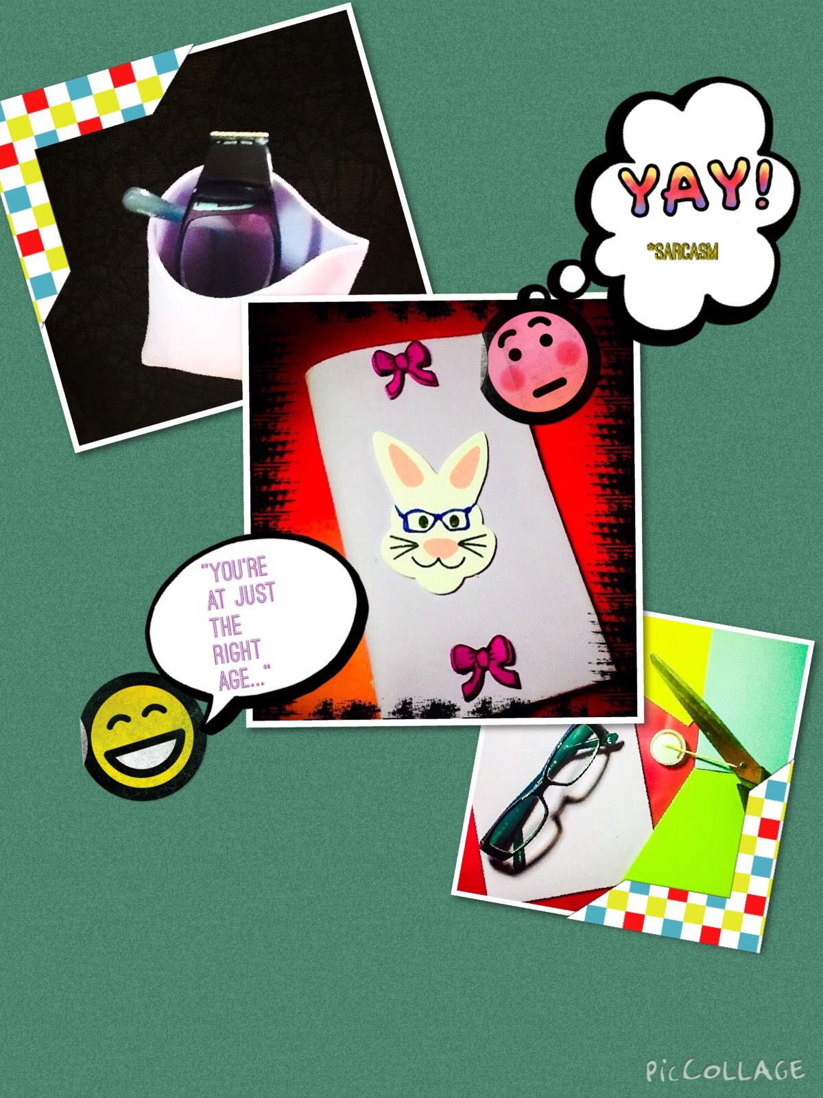 The "You're at That Age" Eye Glasses Case