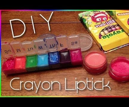 How to Make Lipstick Out of Crayons