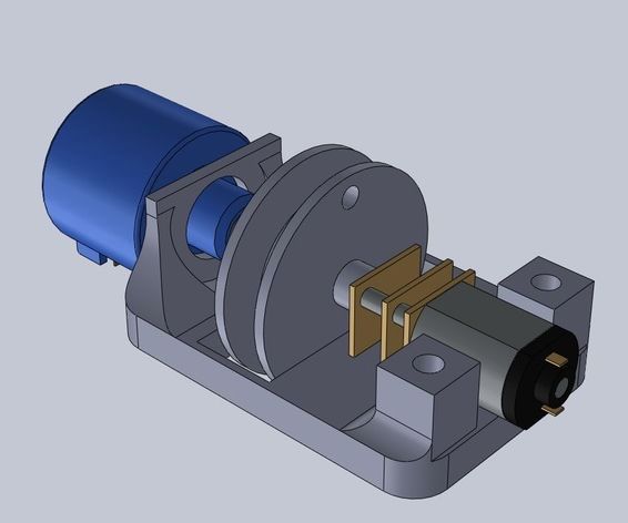 A DIY Multi-turn Servo Motor Pulley