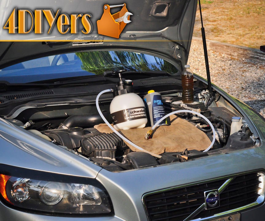 How to Flush Brake Fluid Using a Pressure Bleeder 12 Steps (with