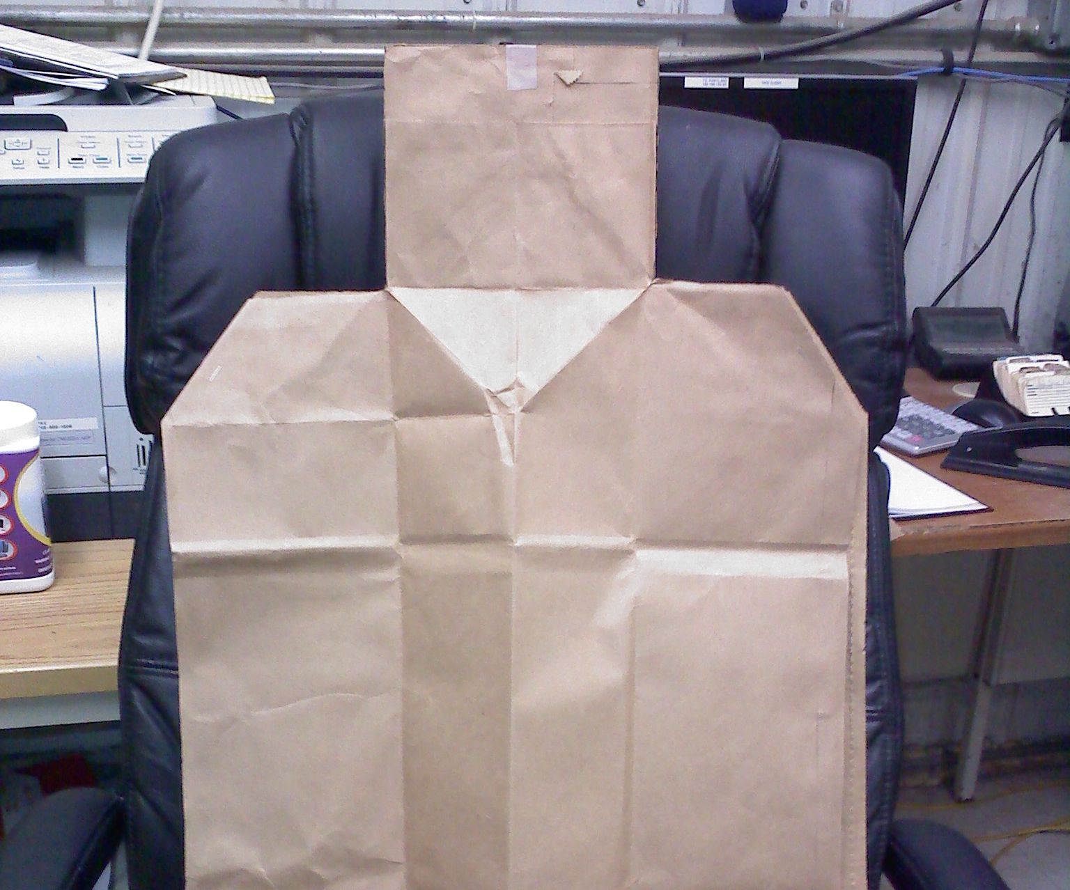 Paper Bag Target / IDPA