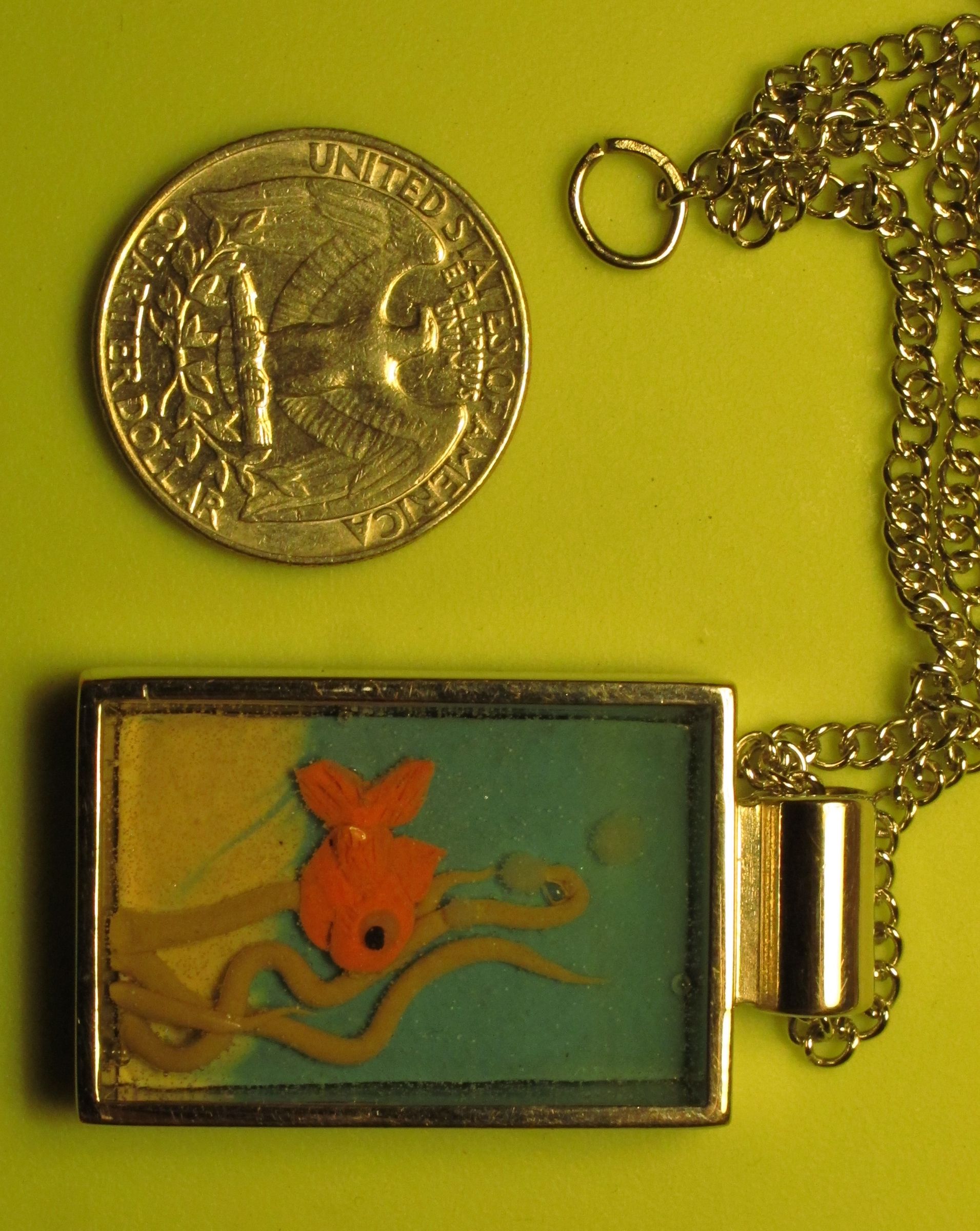 Aquarium Necklace Pendant