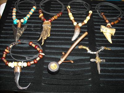 Fake Gator Tooth Necklace