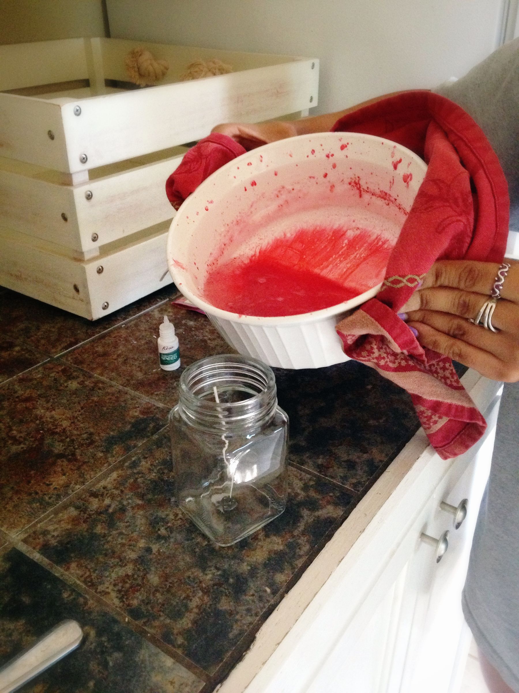 Simple Scented Candle by Microwave 9 Steps (with Pictures
