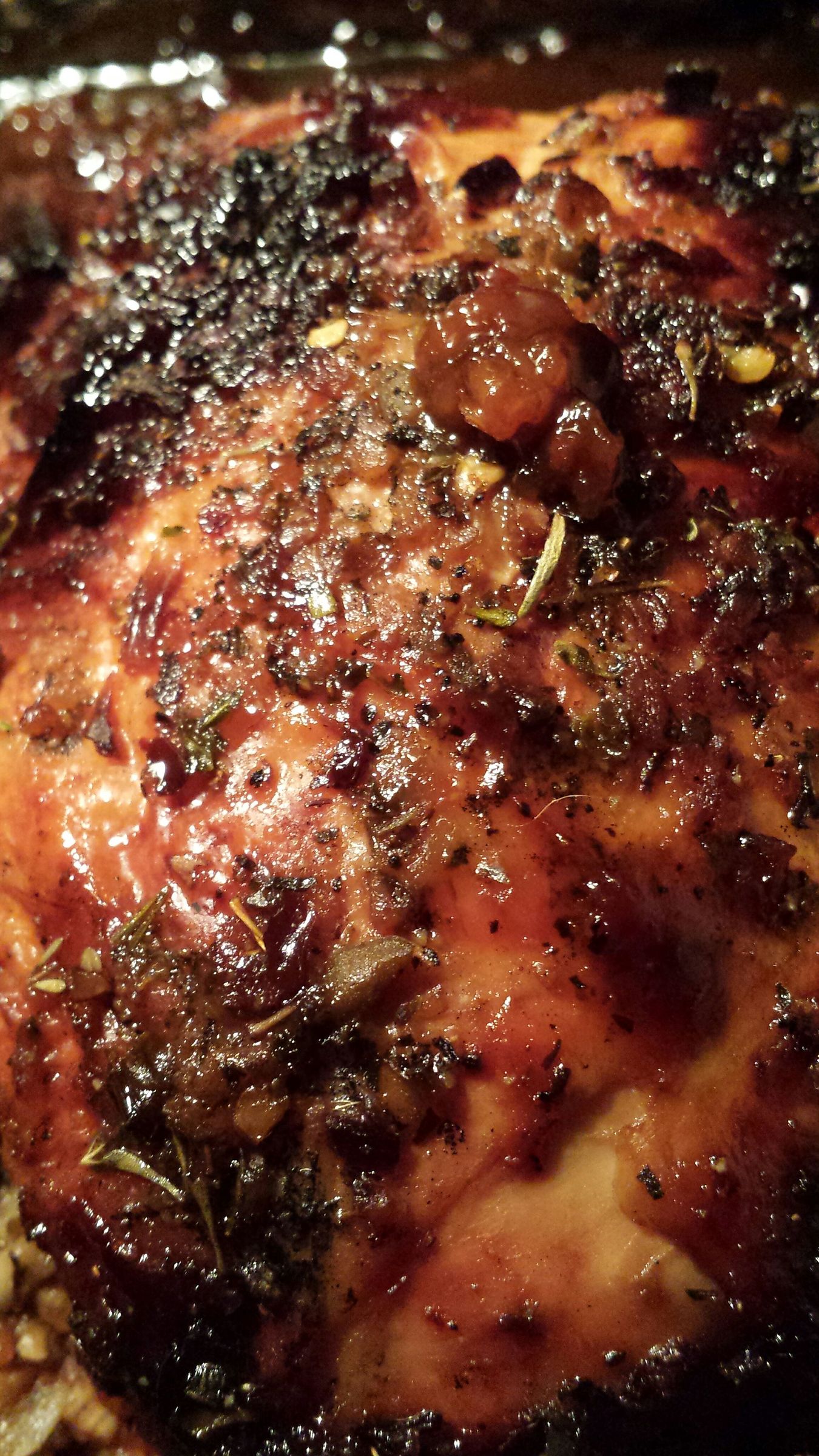 Savory Honey Roasted Chicken