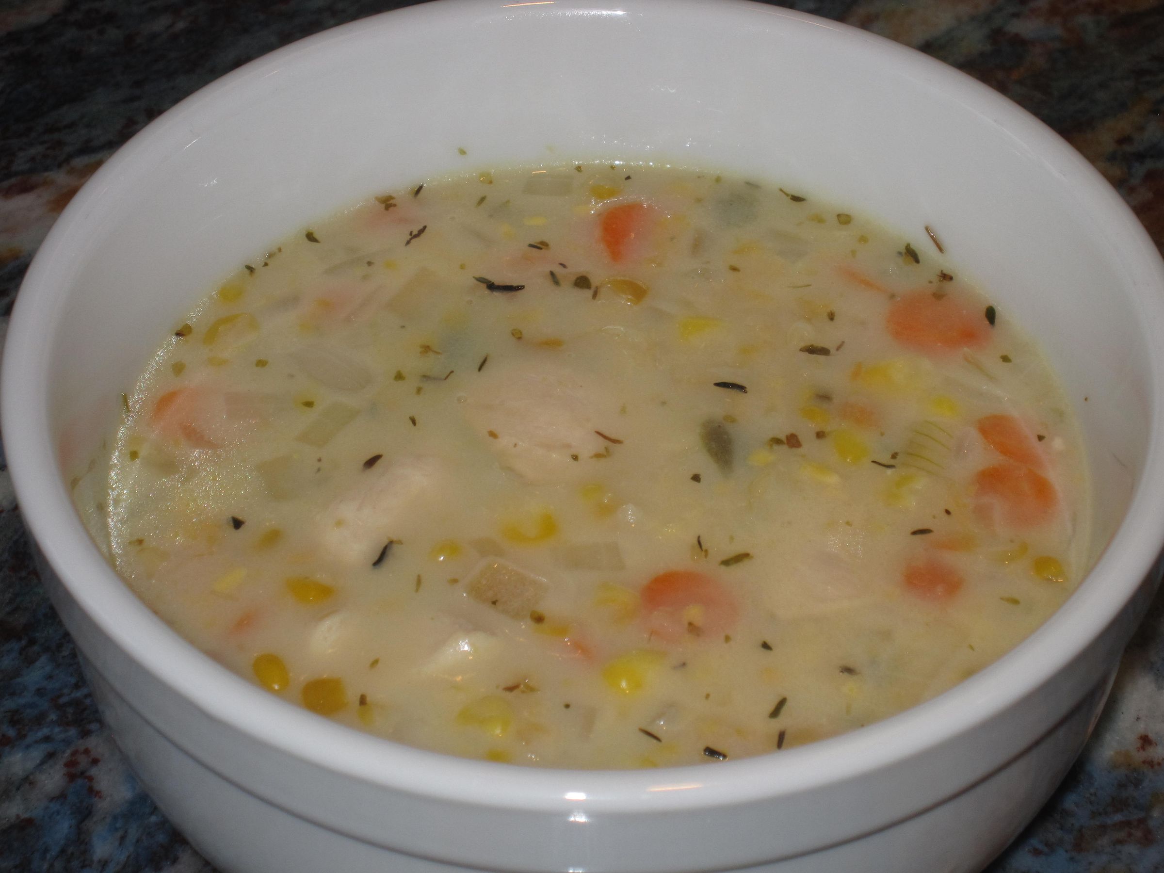 Chicken & Jalapeno Corn Chowder