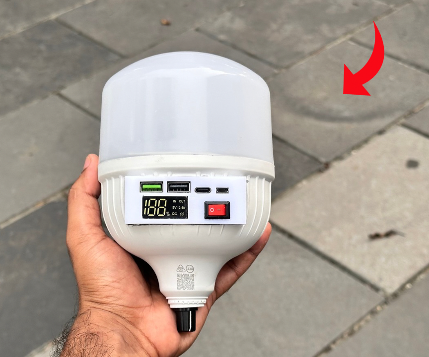 DIY Emergency Gadget: 50W LED Torch With Dual USB Power Bank