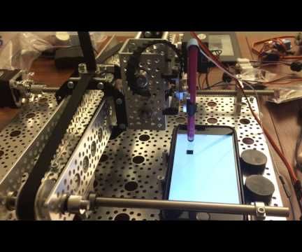 Screen Tapping Robot