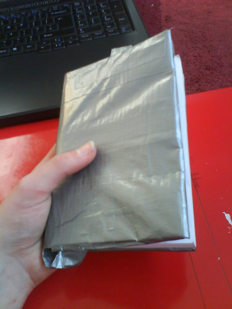 Duct Tape Book Cover! 8 Steps Instructables