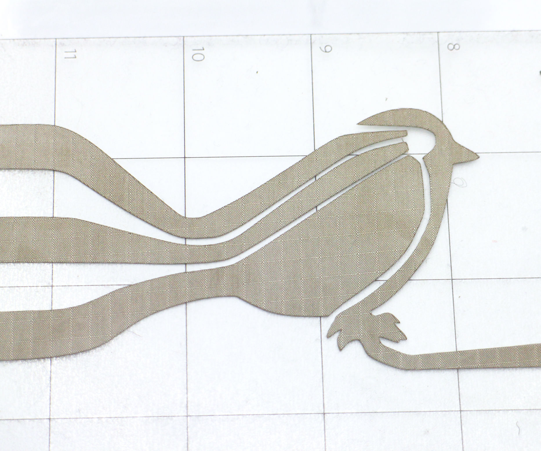 CNC Conductive Fabric Circuit 