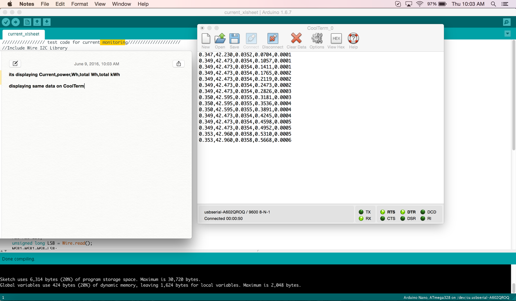 Power Monitoring Using Arduino and Log Into Google Sheet : 8 Steps ...