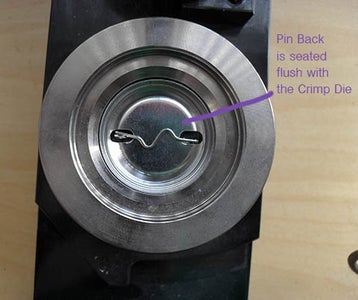 Button Back Assembly