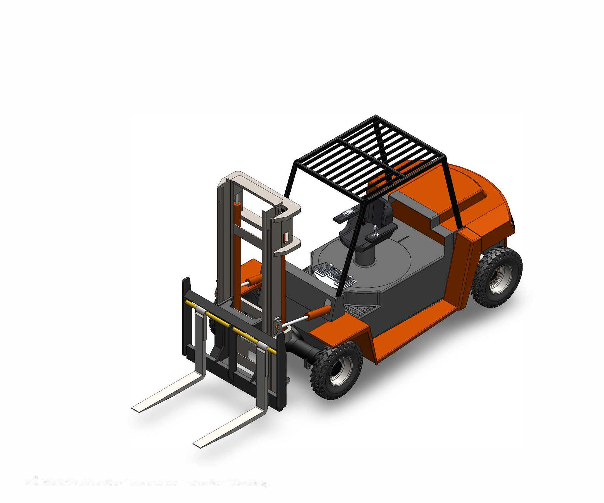 Improved Human Interface Forklift