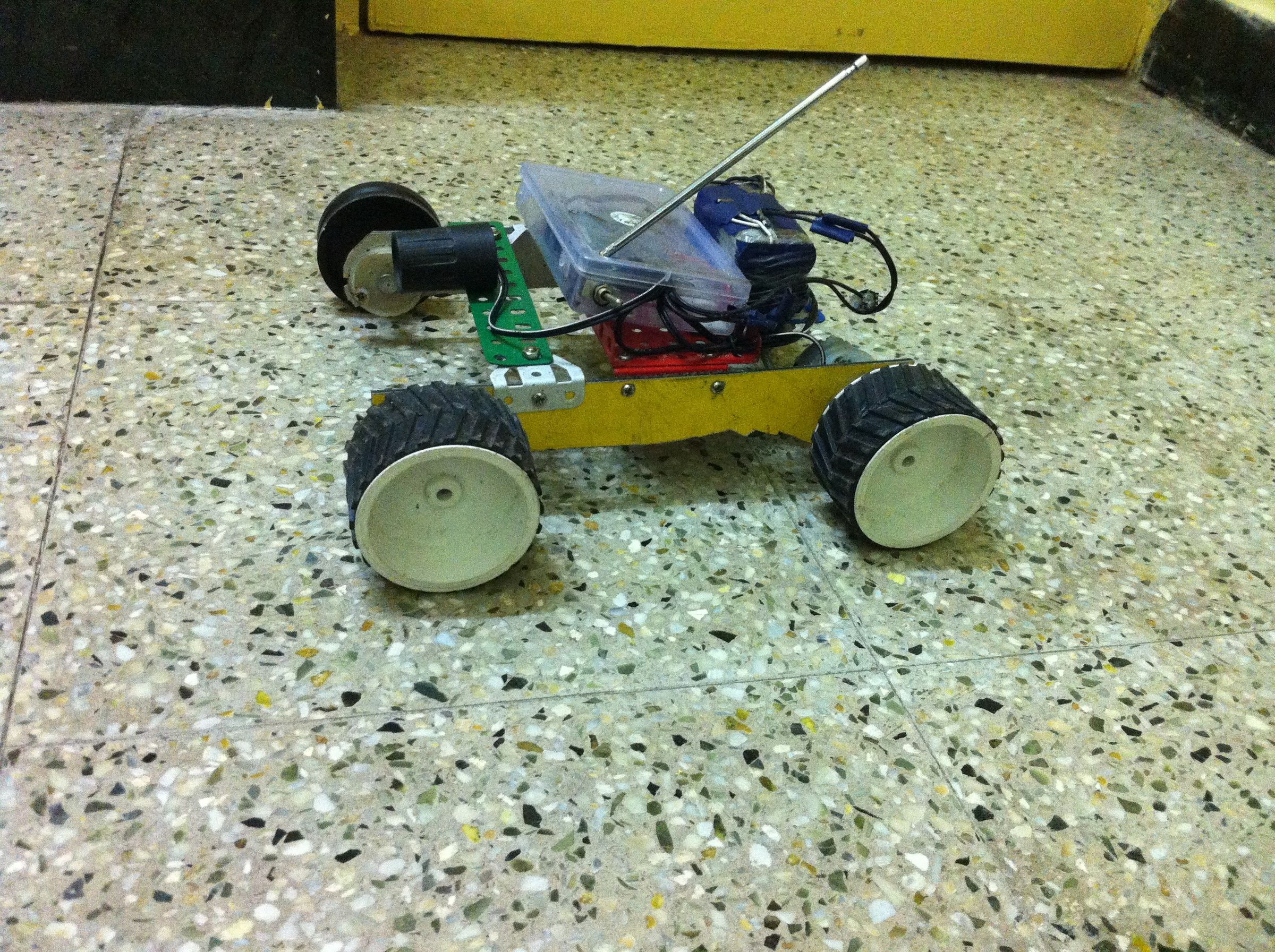 Tracked Robot Built