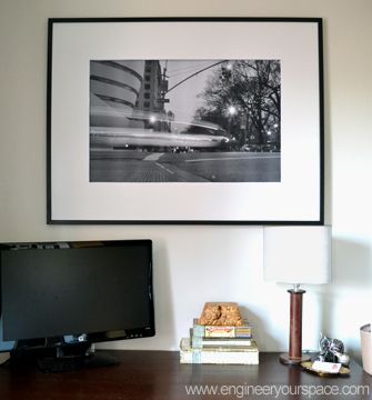 How to Make a Picture Frame Covered Whiteboard