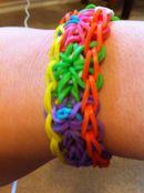 How To Make A Starburst Bracelet On The Loom!