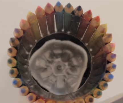 DIY Personalized Wood Pencil Holder