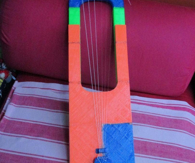 3D Printed Anglo Saxon Lyre