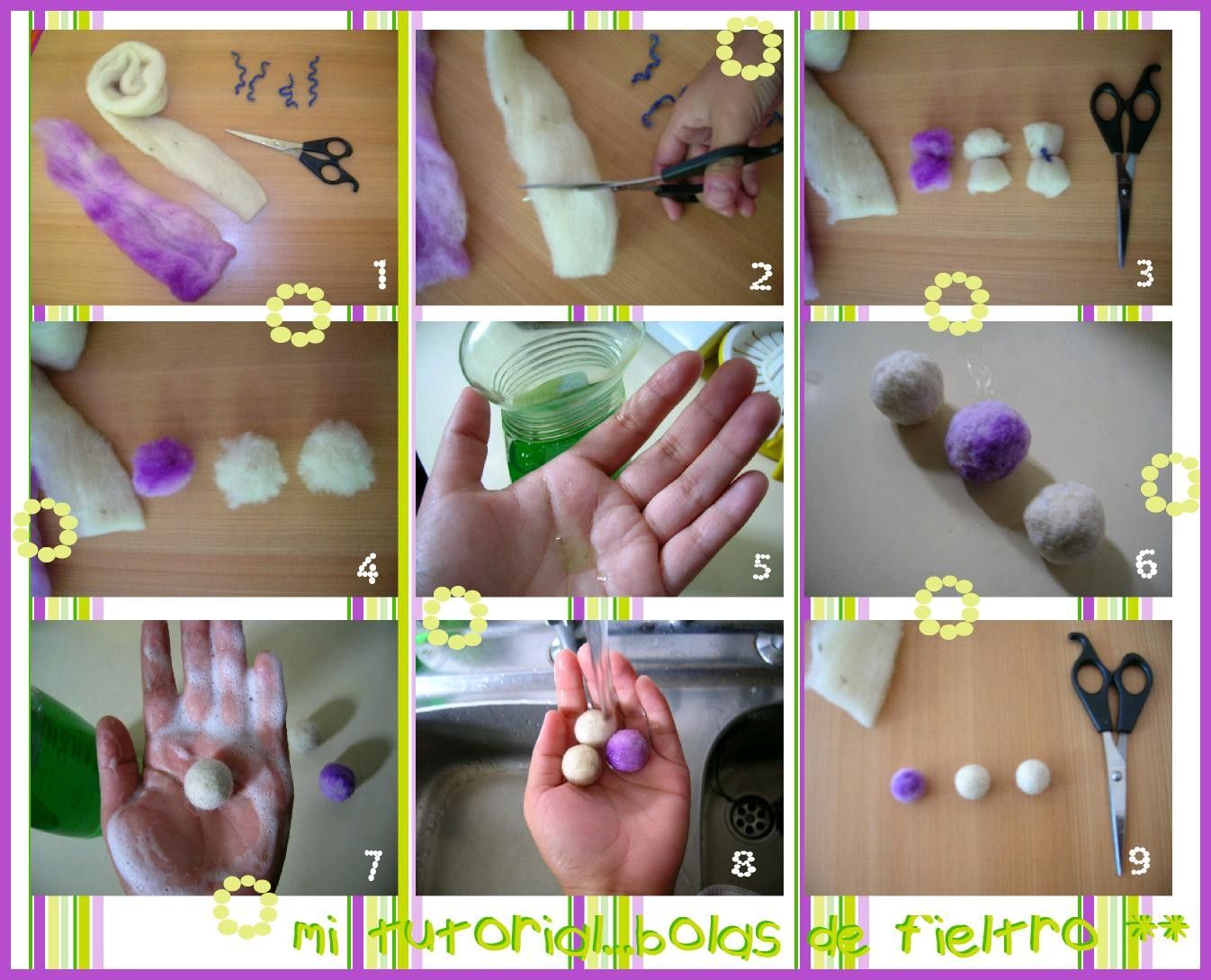 Felt Beads TUtorial Instructables