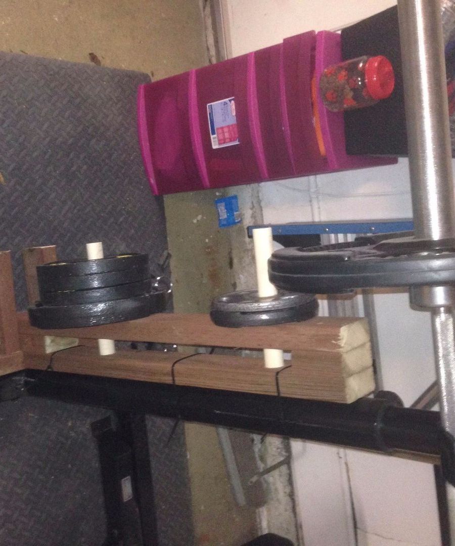 Plate Weight Rack