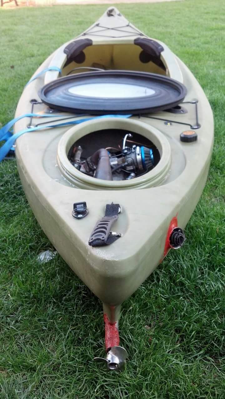 Gas Powered Kayak