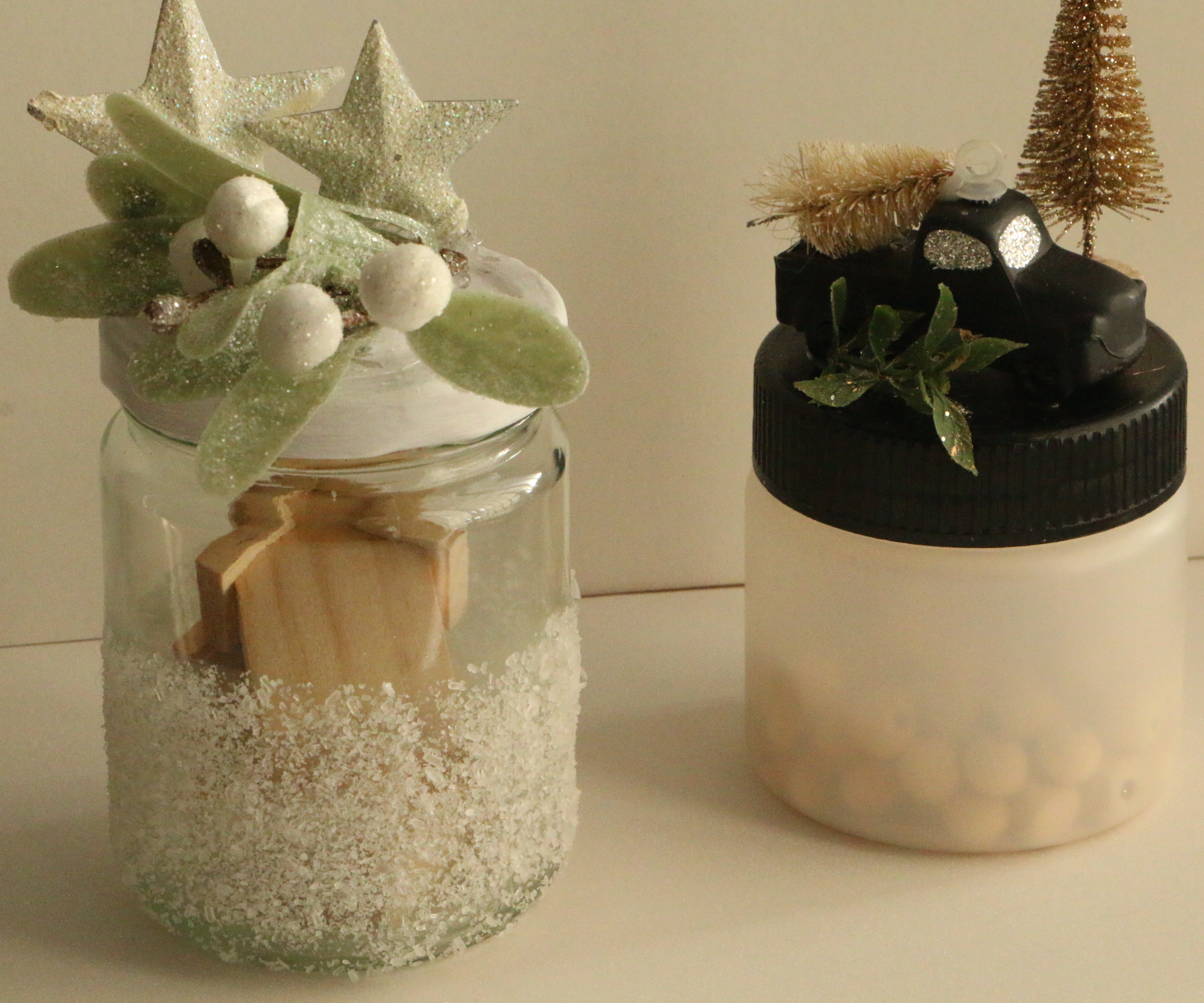 How to Turn Jars Into Festive Holiday Organizers
