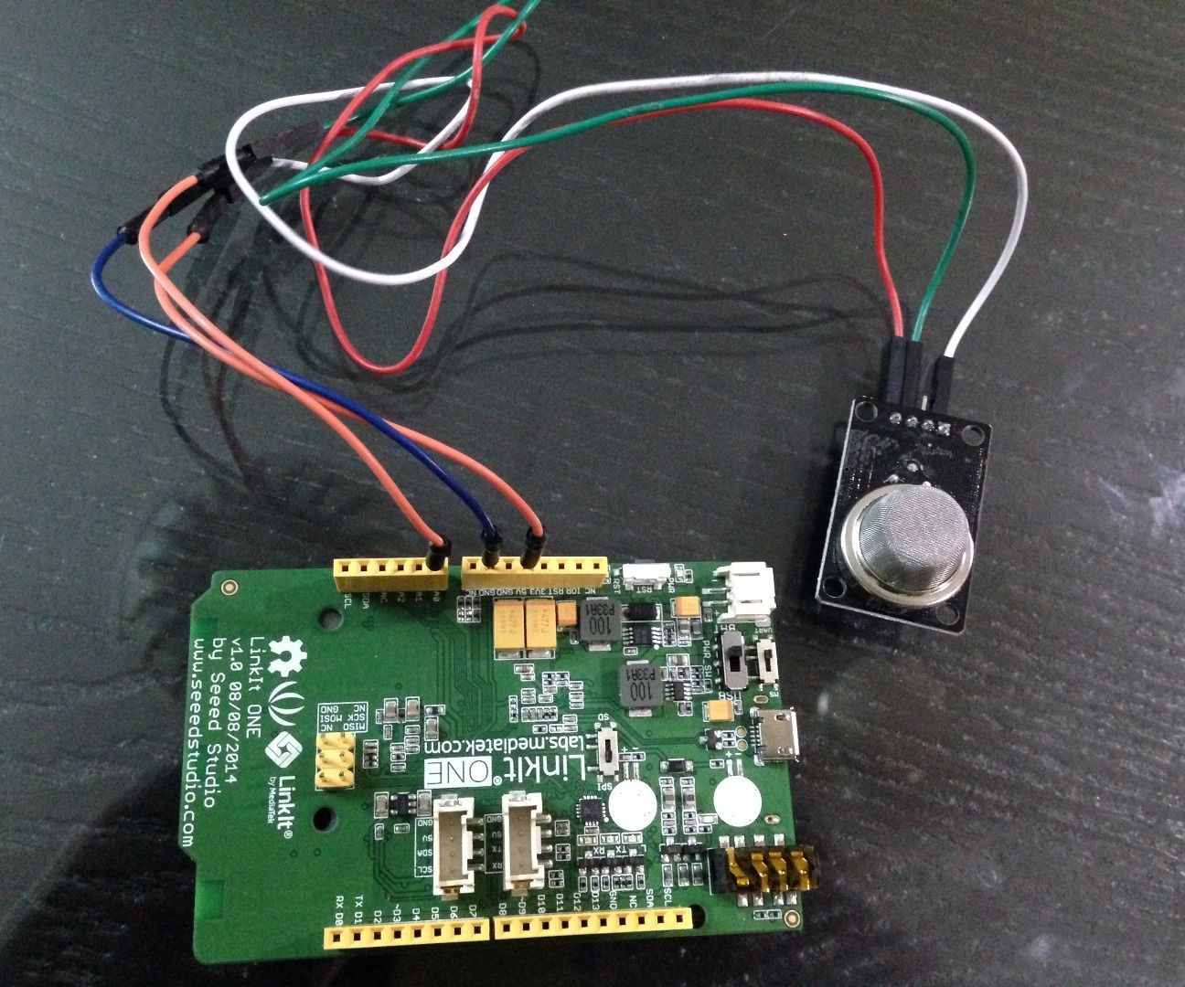 LinkitONE Pollution Sensor