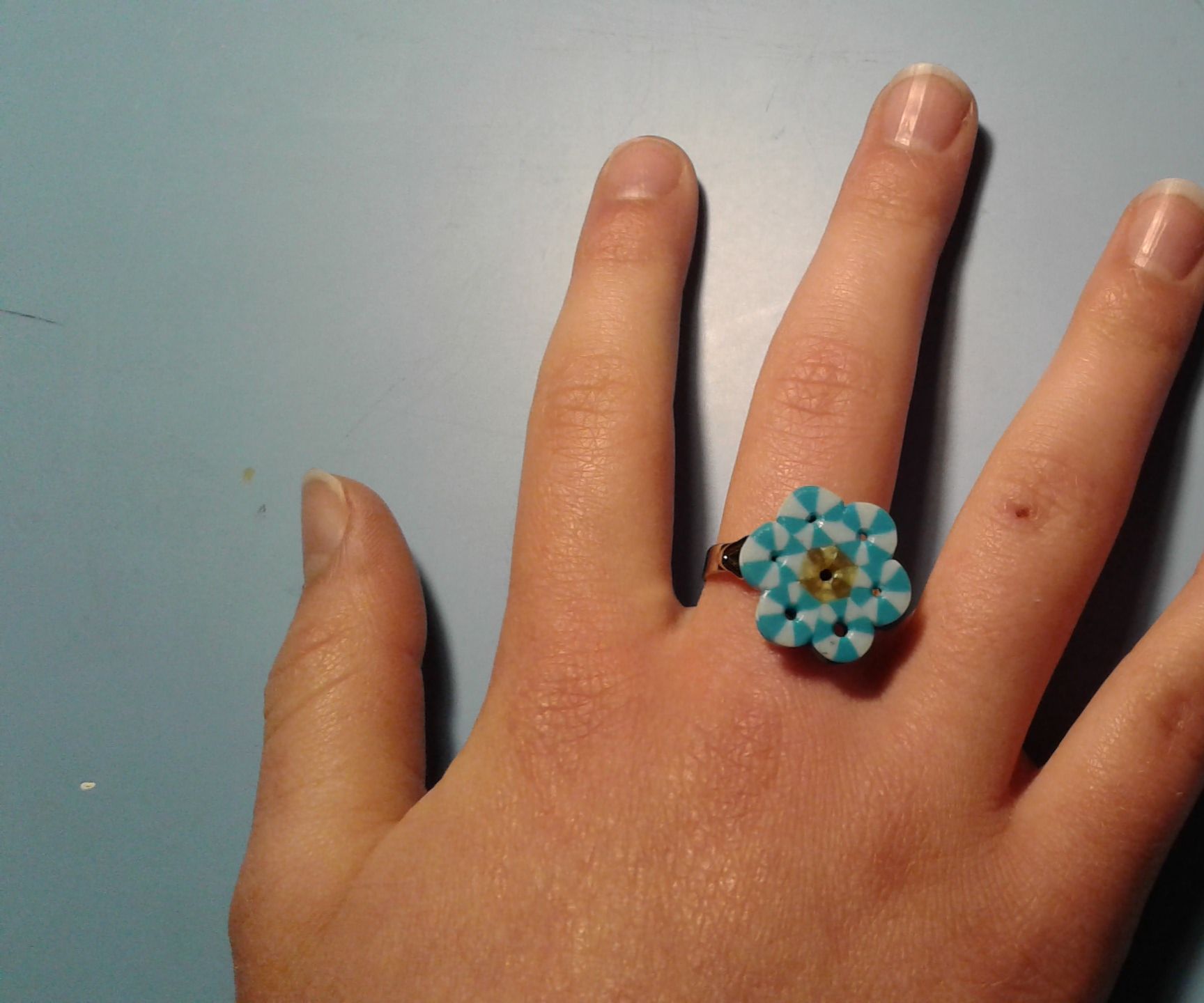 Perler Bead Ring