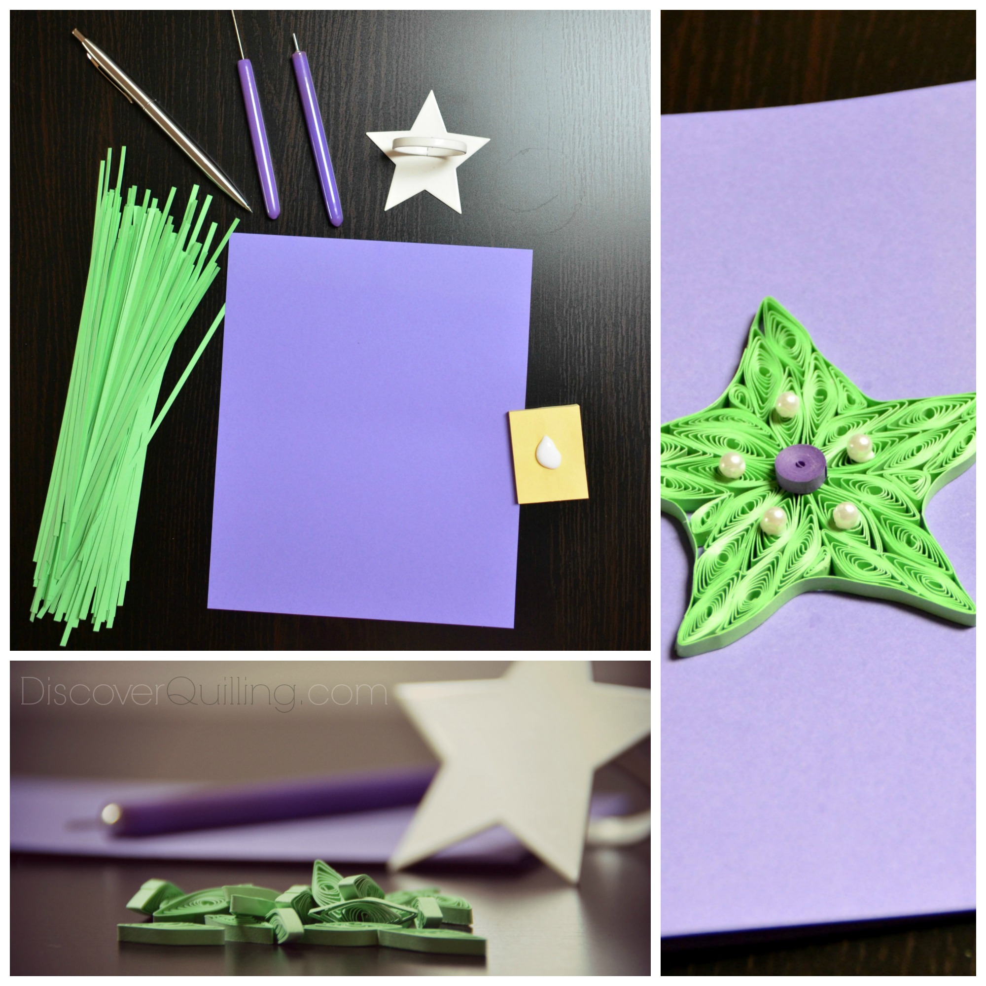 Paper Quilling Star Instructables