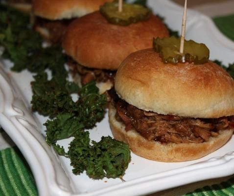 SLOW COOKER ROOT BEER BBQ SLIDERS