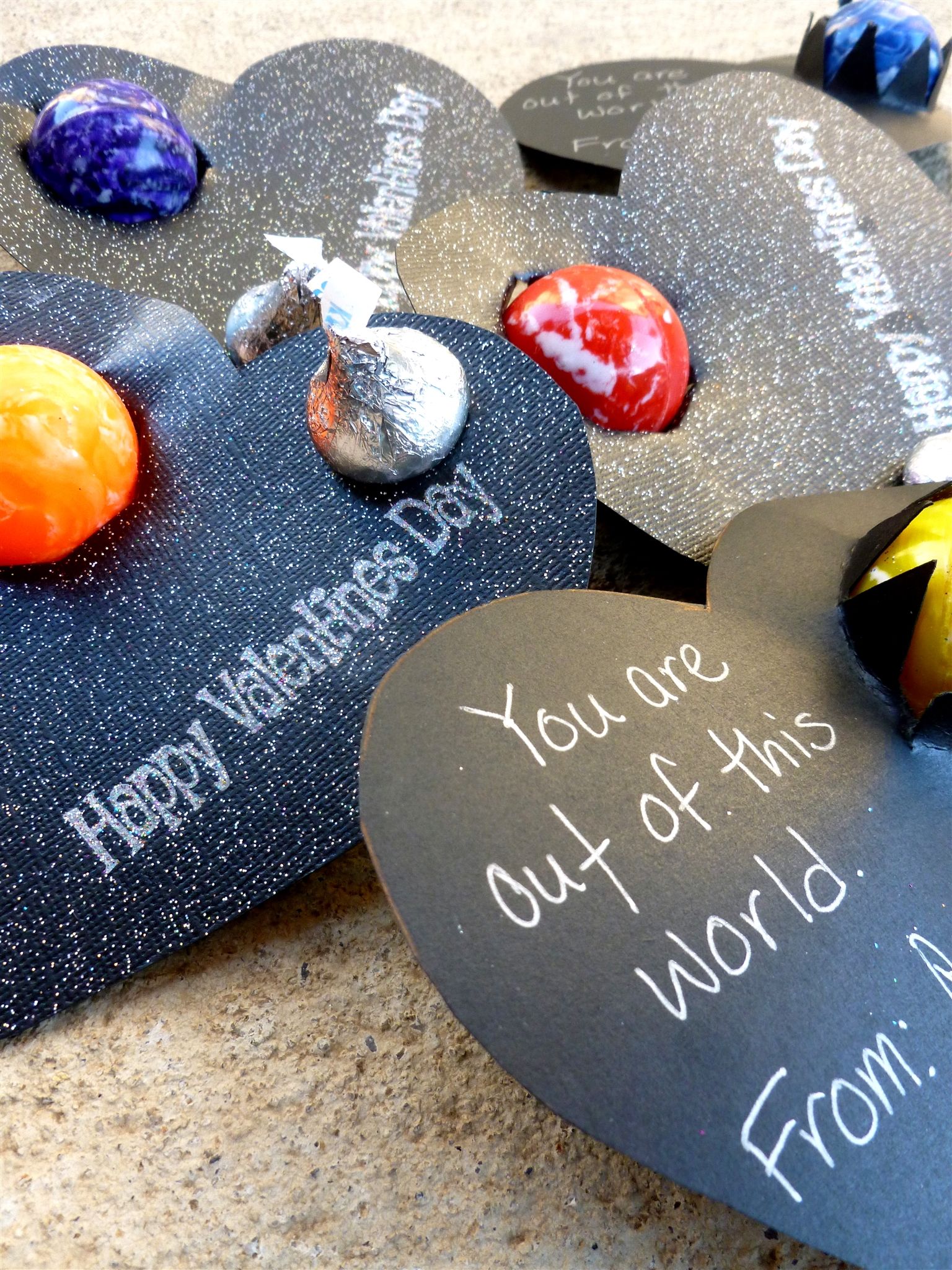 "You're Out of This World!" Kids Valentines