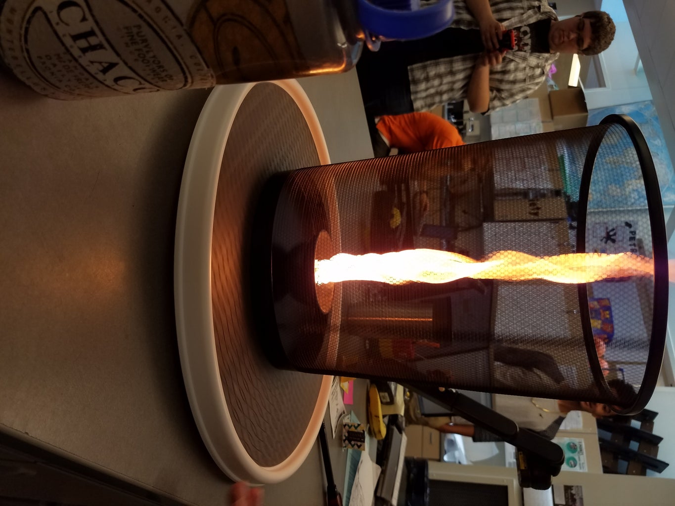 Simple Fire Tornado DIY