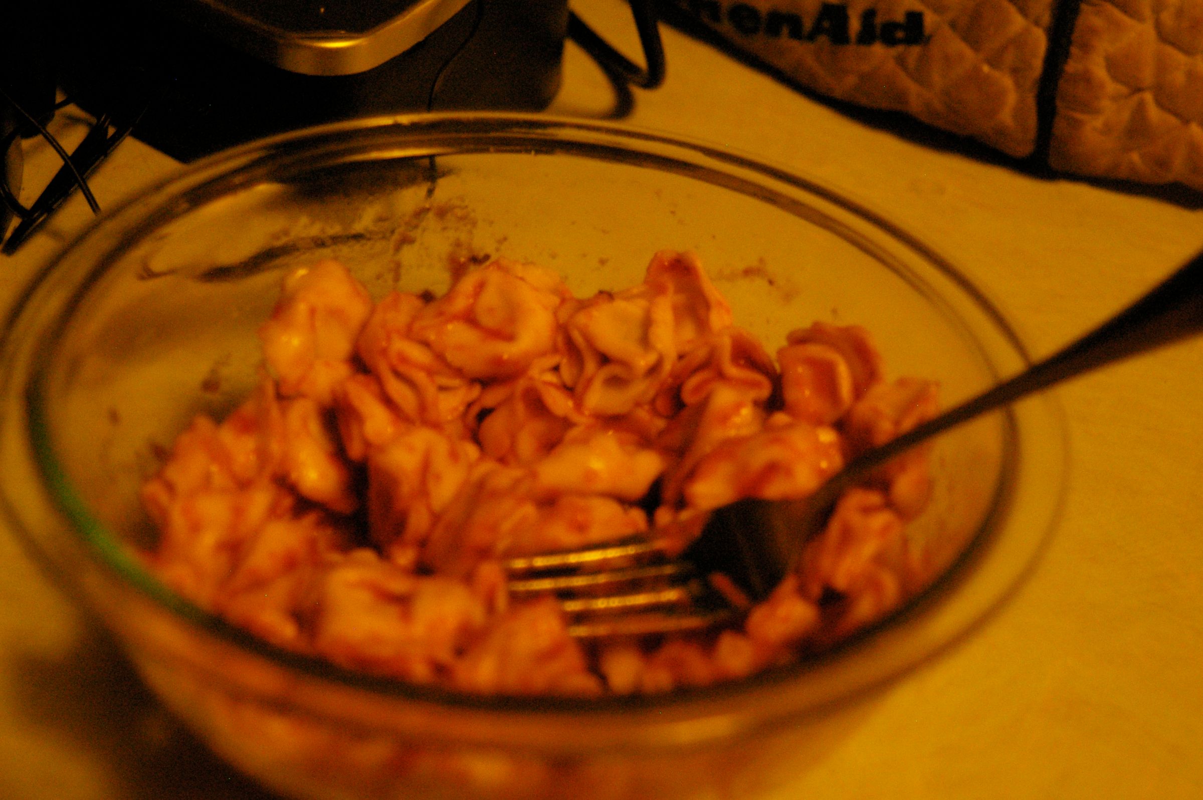 Pasta With Pizza Sauce