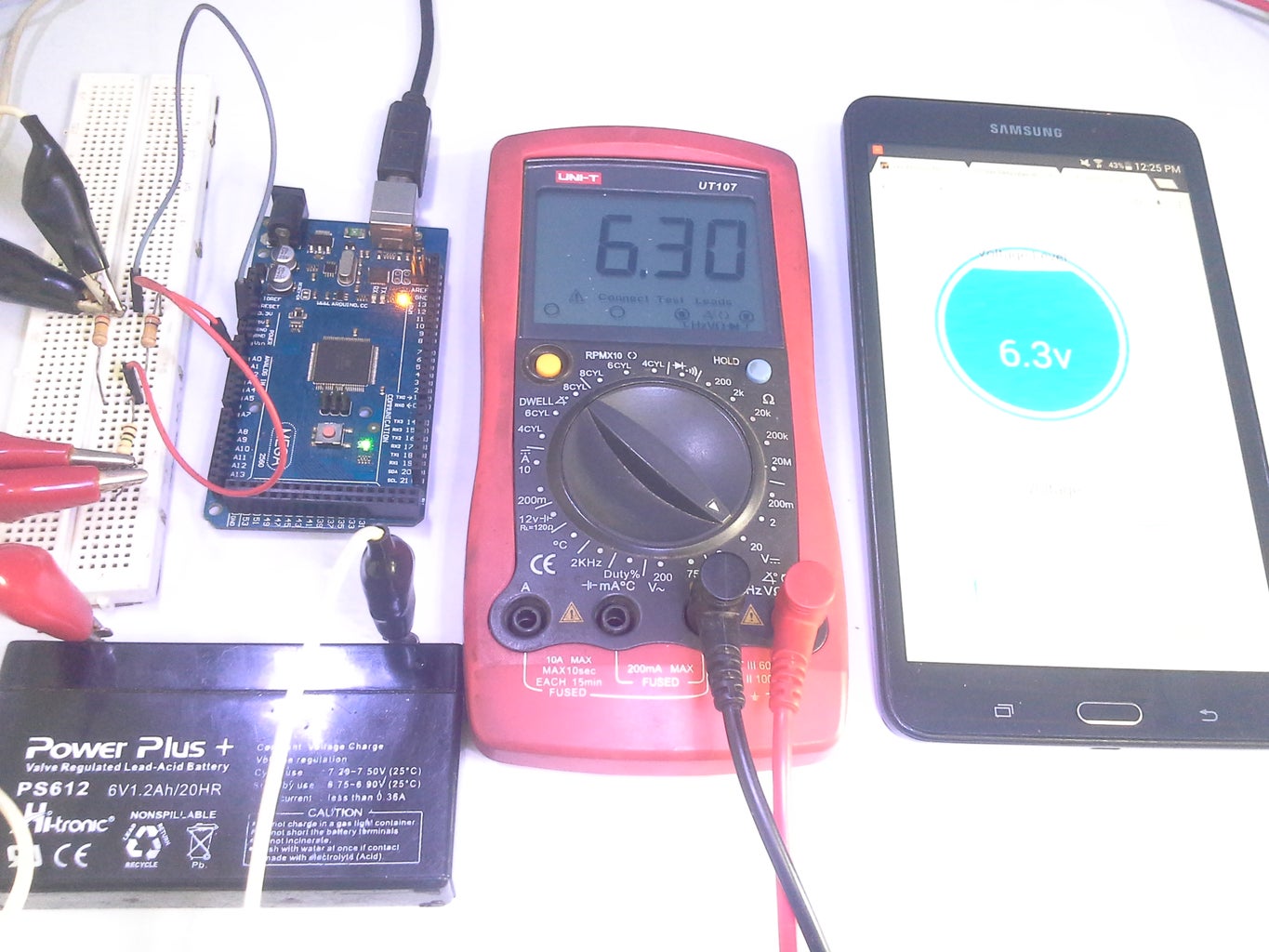 Measuring DC Voltage With Arduino and Node-RED