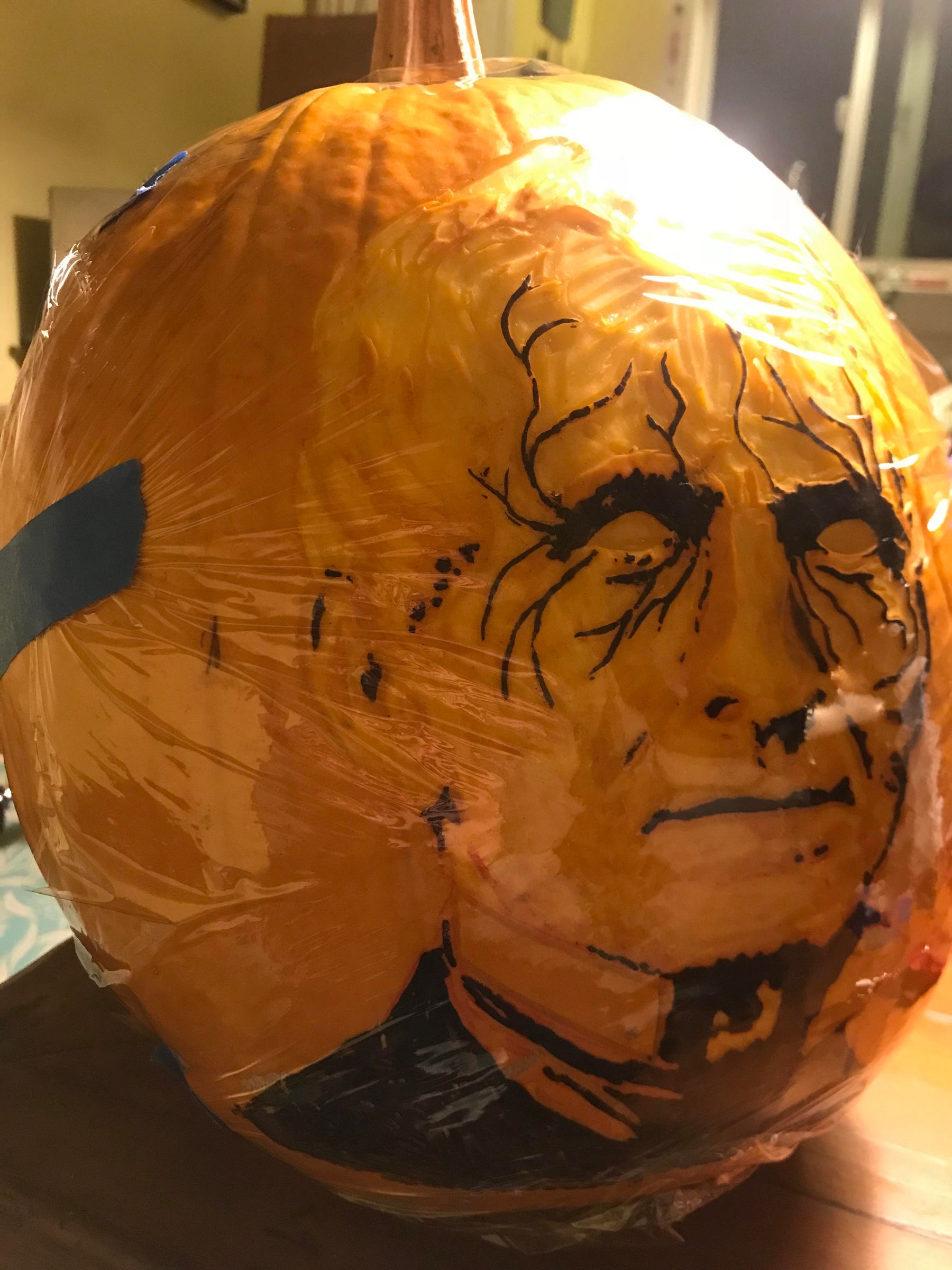 Detailed Portrait Pumpkin Carving : 8 Steps (with Pictures) - Instructables
