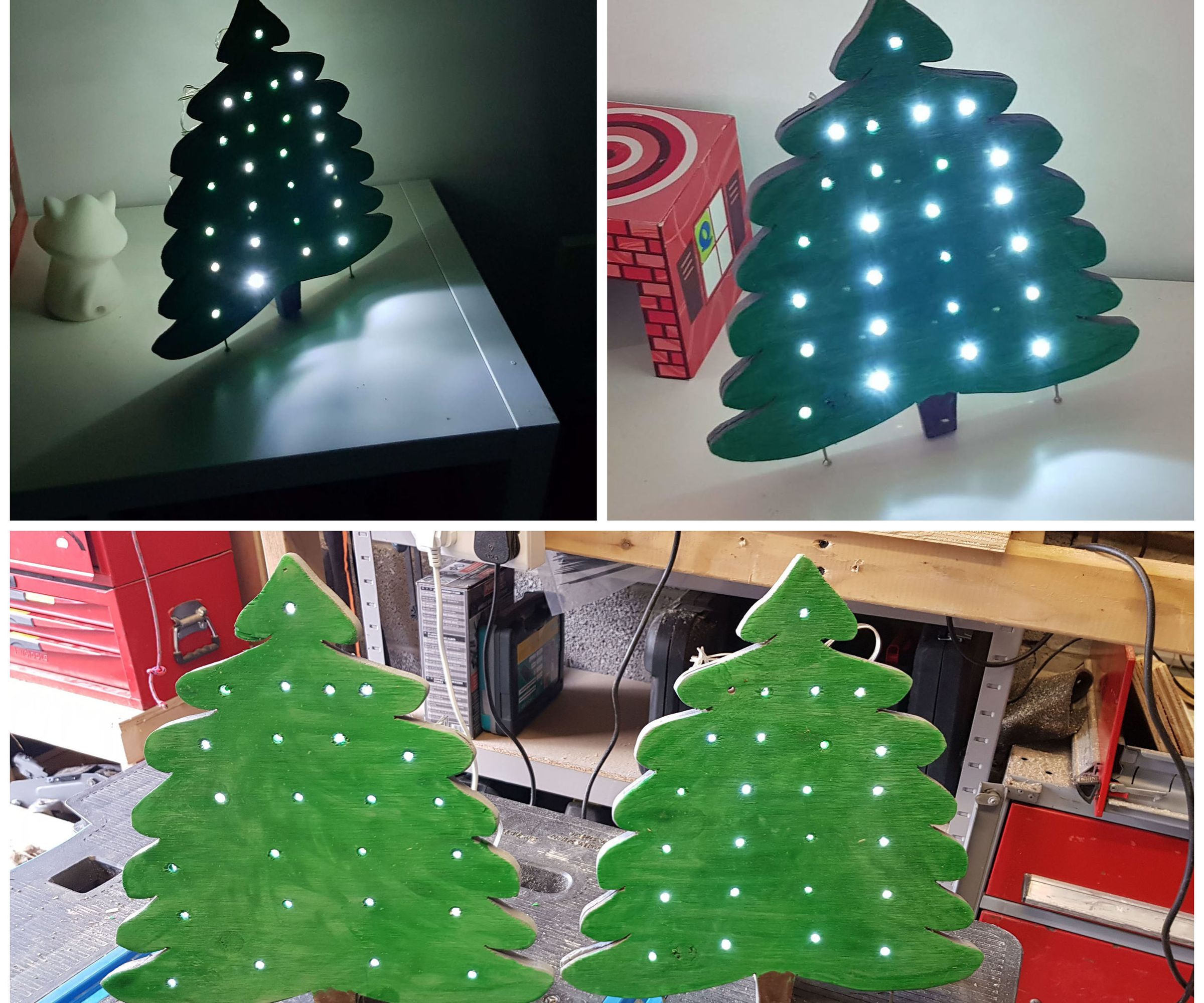 Mini LED Christmas Tree Nightlight