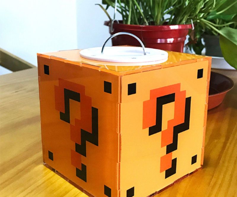 Touch-controlled Mario Game Lights