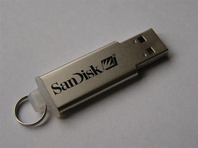 Yet Another USB Flash Drive in Leather Flavour