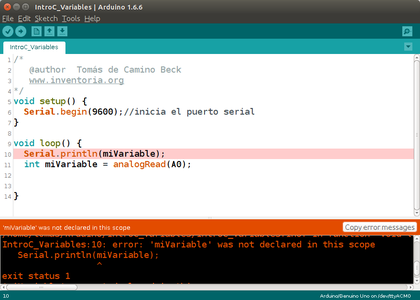 C/C++ En Arduino: Variables : 6 Steps - Instructables