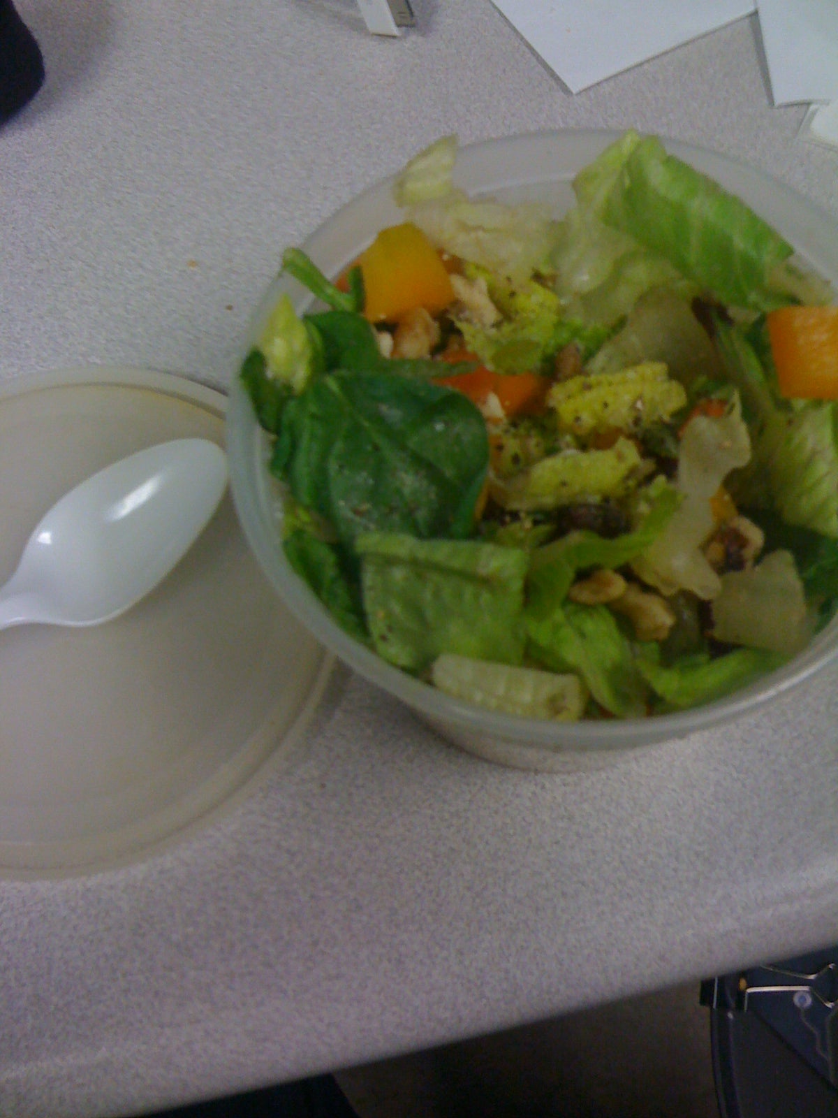 How to Convert a Plastic Spoon Into a Plastic Fork (spork) 3 Steps