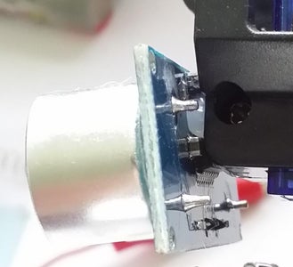 Ultrasonic Distance Servo Mounting