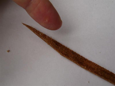 Glue the Leather and USB Drive Edges.