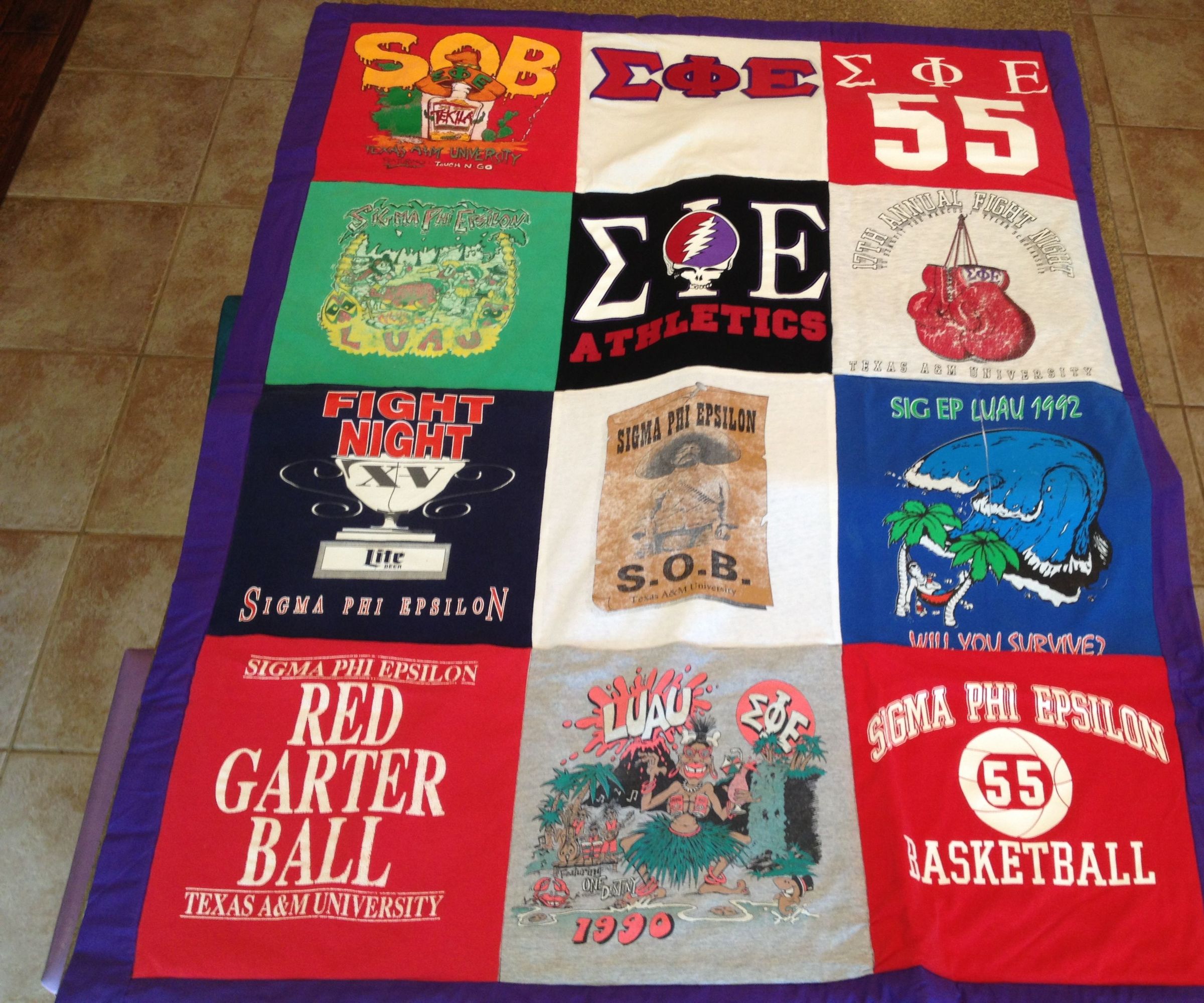 T-shirt Quilt
