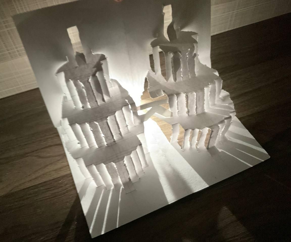 Petronas Tower Paper Pop-Up