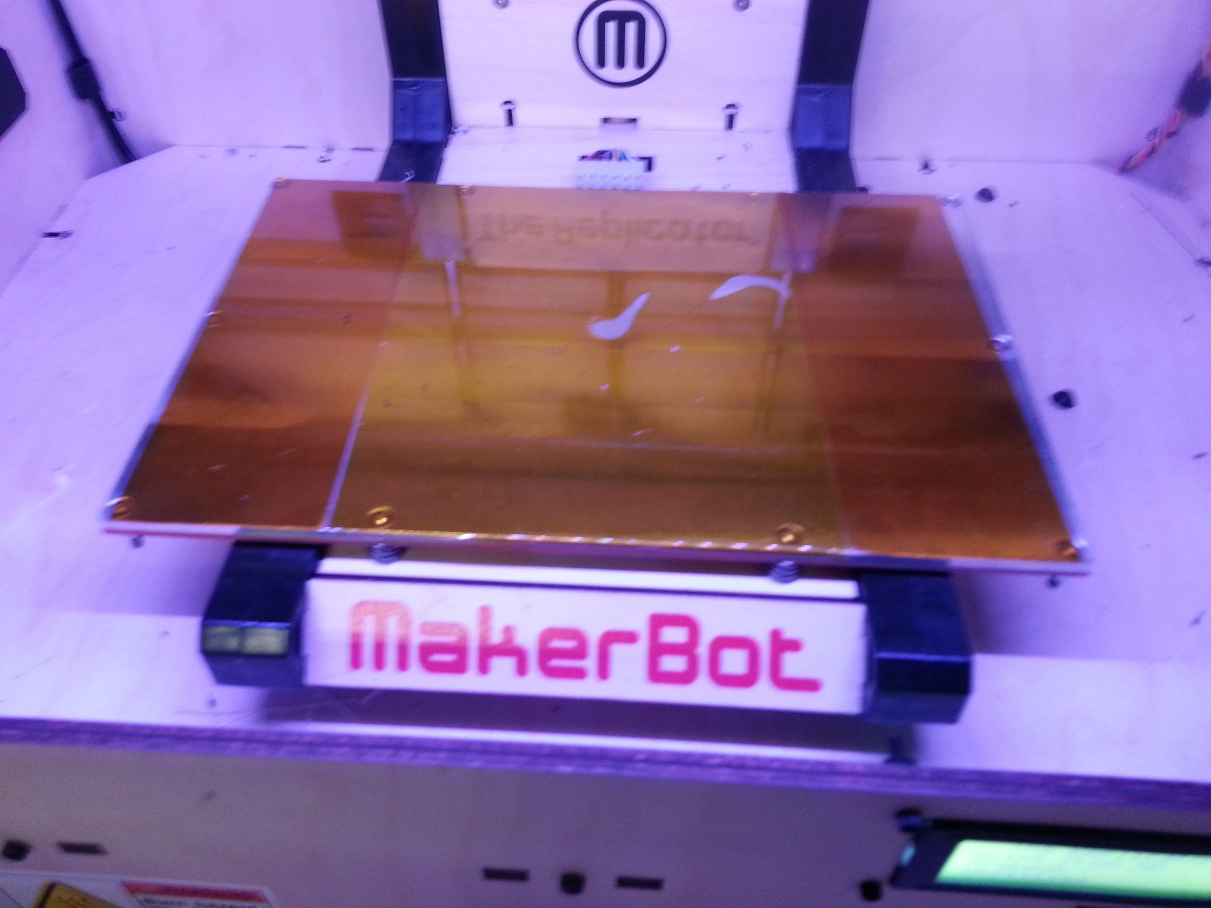 @TechShop MP: Replace the Capton Tape on a Makerbot Replicator