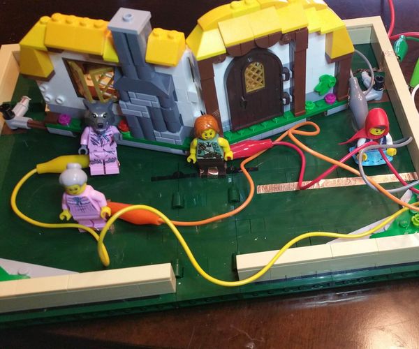 Interactive Lego Pop-Up Book With Makey Makey