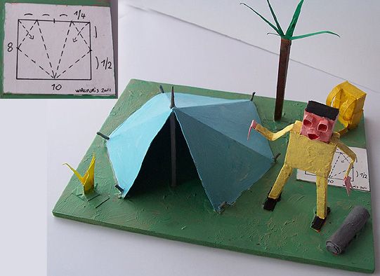 Way to Put Up Your Tarp.