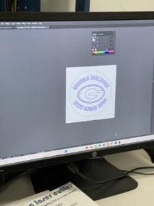 Laser Cutting the Twill